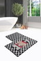 Mijölnir Juego de alfombras de baño Mr. Raccoon Multicolor